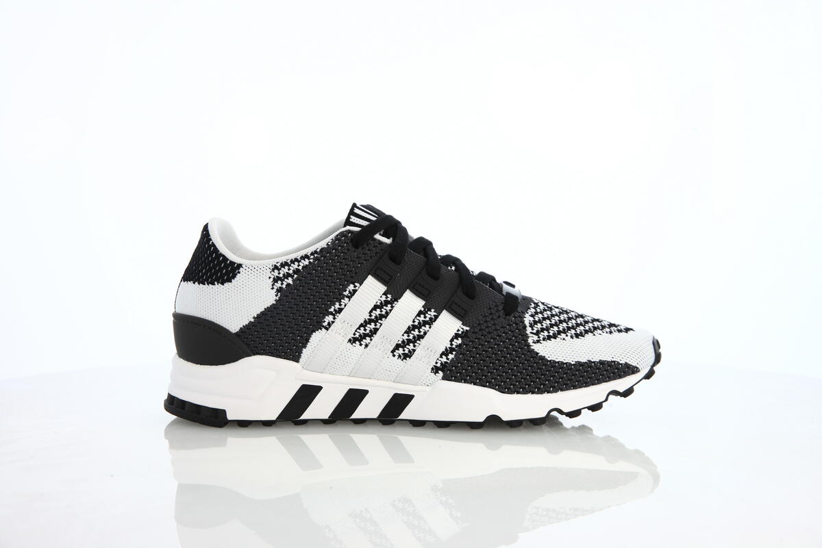 Adidas originals eqt support rf primeknit black/white hot sale